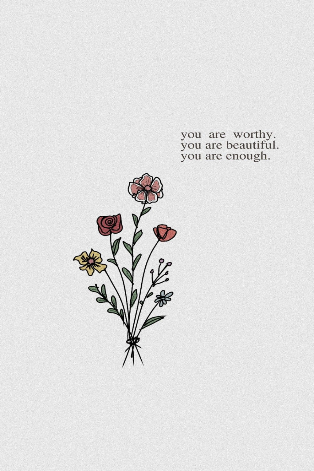 A gentle reminder  Short flower quotes, Flower quotes, Bloom quotes