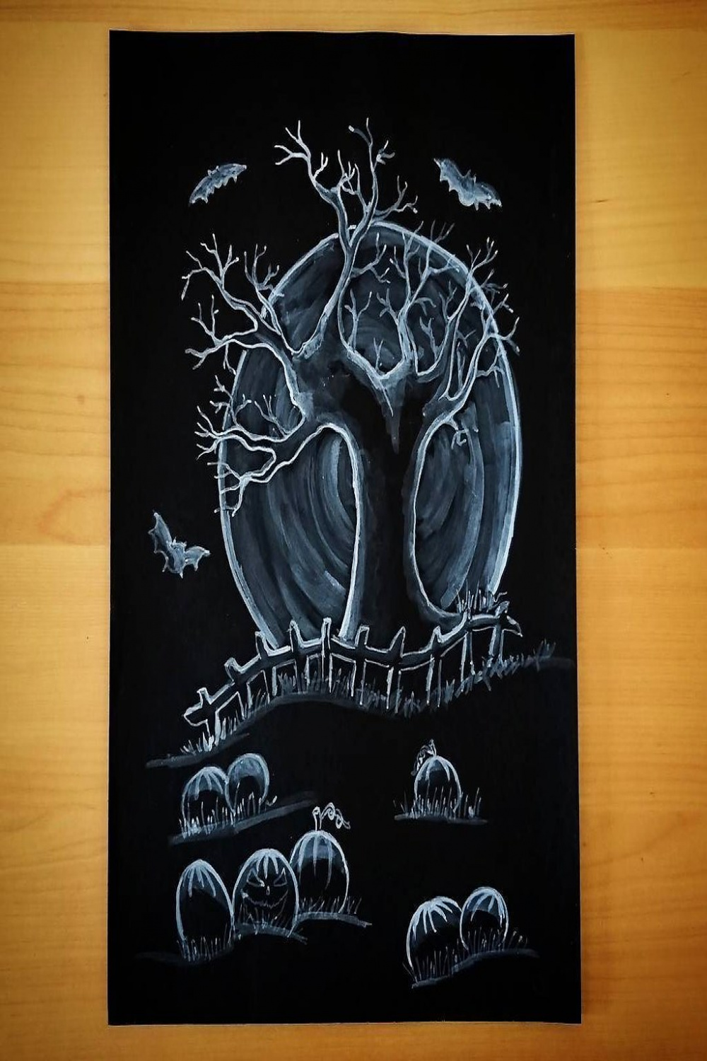 Acrylic paint on black paper #puponelandia #acrylicpaint #  Flickr