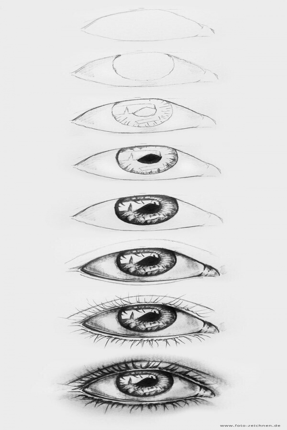 Amazing Eye Drawing Tutorials & Ideas - Brighter Craft  Eye