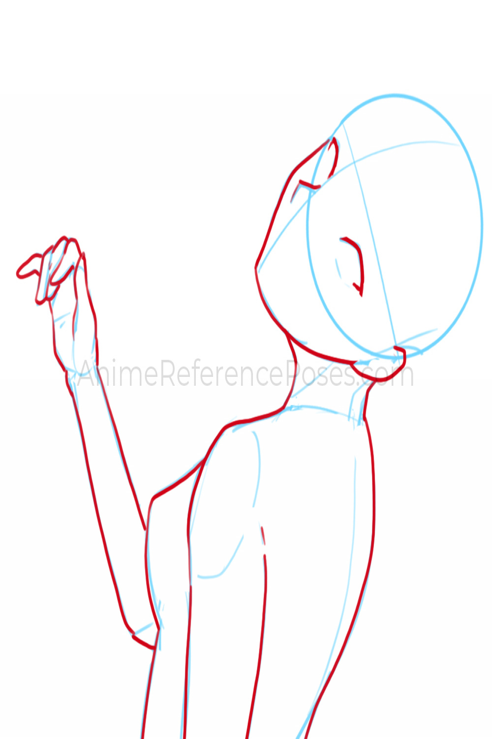 Anime Girl Poses - Free Drawing References