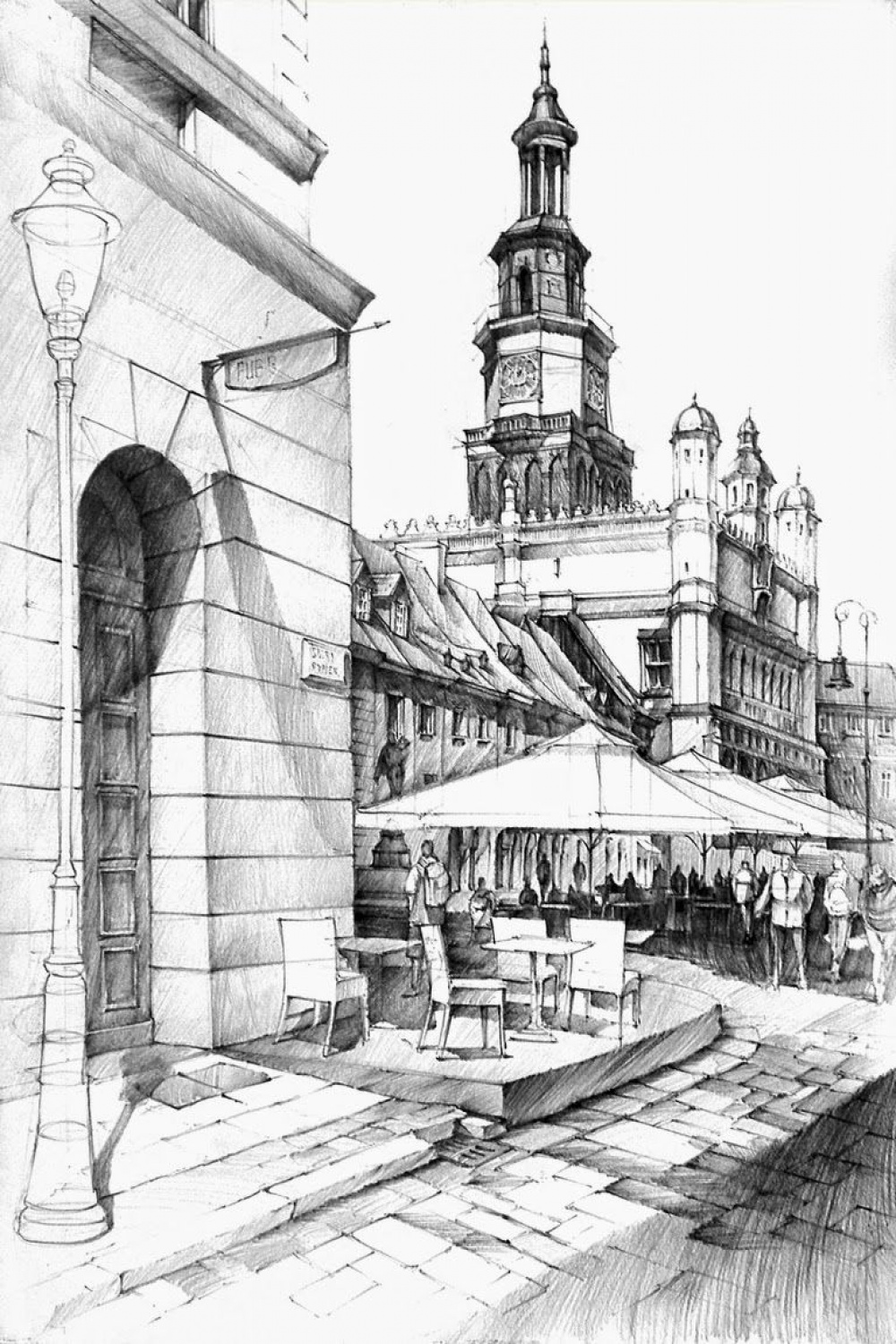 Architectural Drawings of Historic Buildings  Architecture sketch