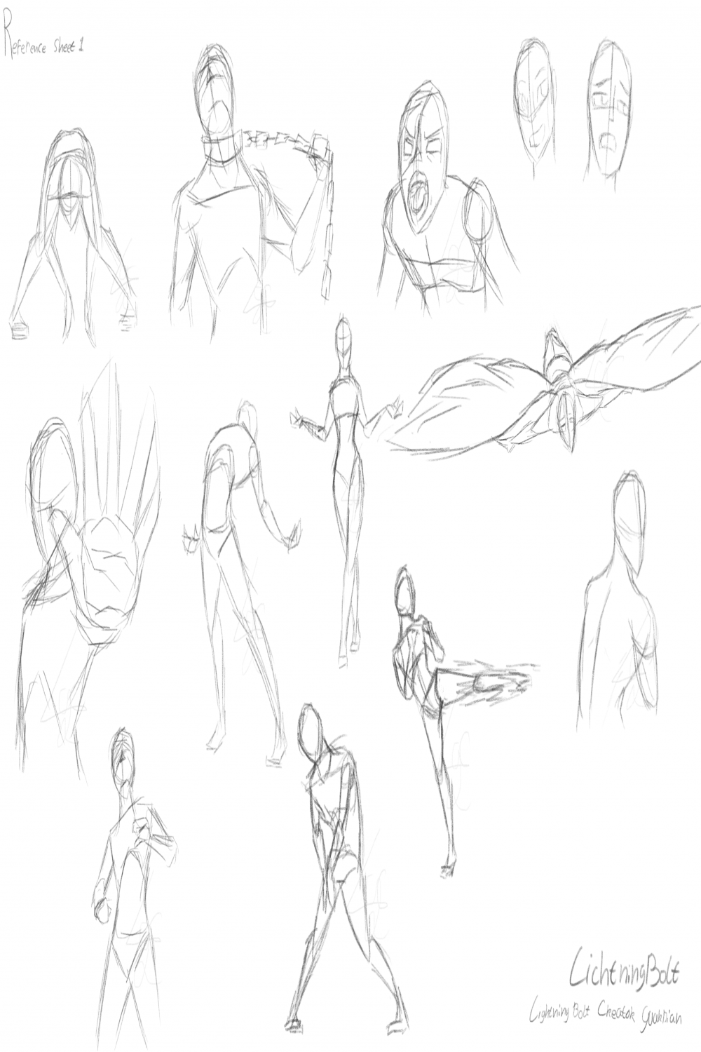 Art pose references/base for free  READ RULES! by Lyrexios on