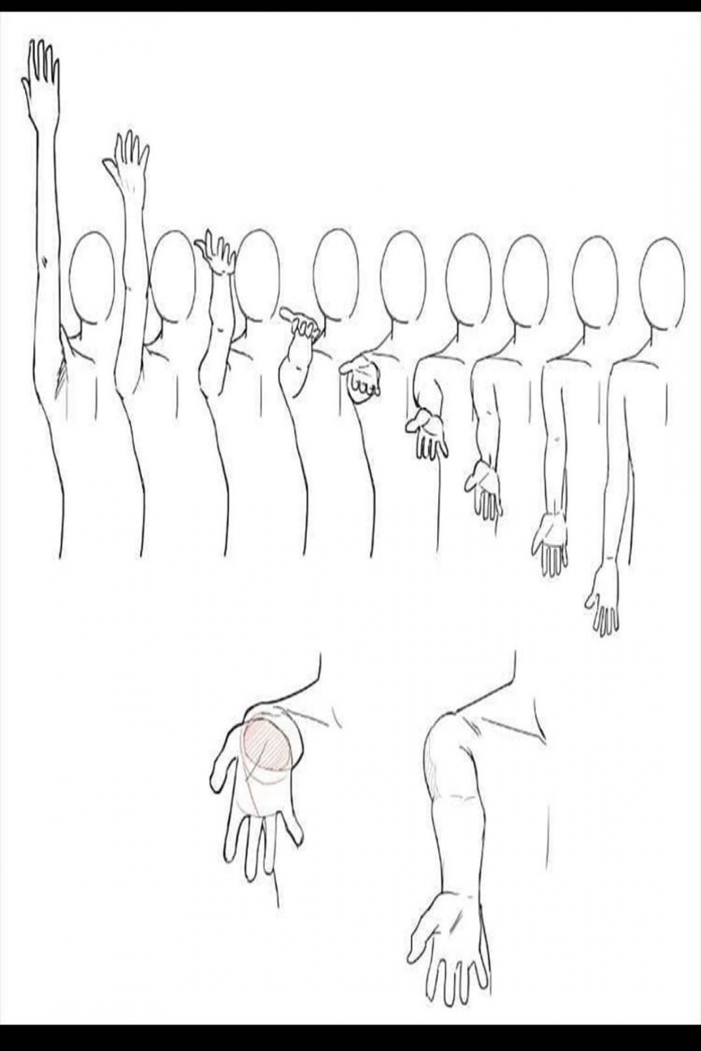 Art Tutorial Tips And Tricks on Instagram: “Arm in different