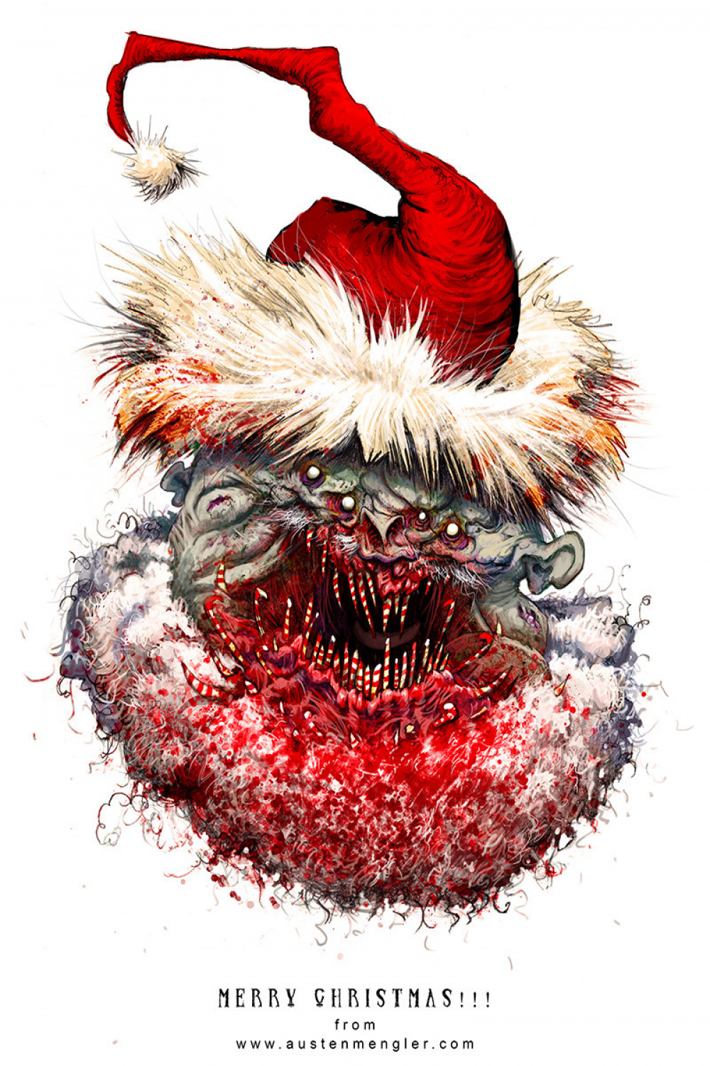 ArtStation - MERRY (ZOMBIE) CHRISTMAS!!!