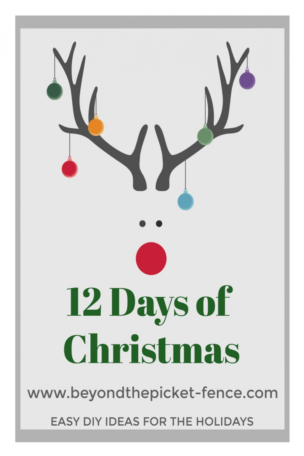 Beyond The Picket Fence:  Days of Christmas Day  Christmas Tree Art