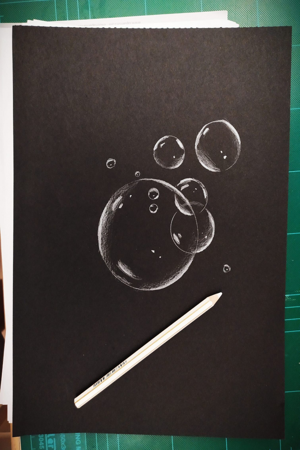 Black paper drawing ideas  black paper drawing, black paper