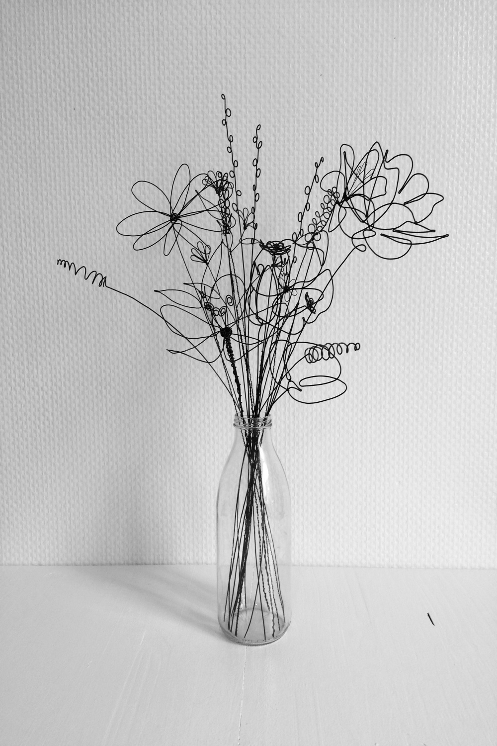 Bouquet of  D & D Flowers in Annealed Wire Artificial - Etsy UK