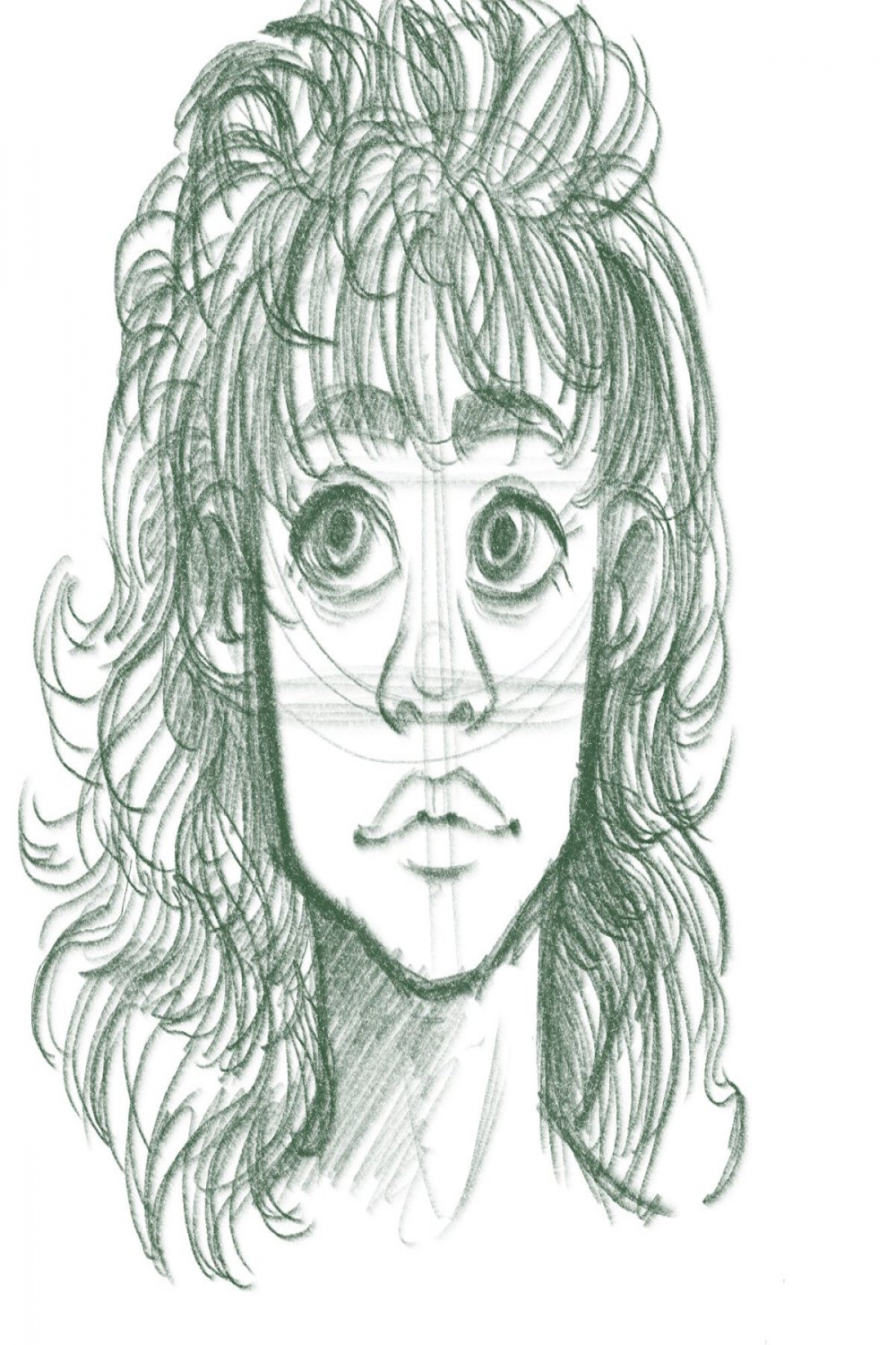 Carolan on X: "&#;s hair with Krita #art #draw #drawing #sketch