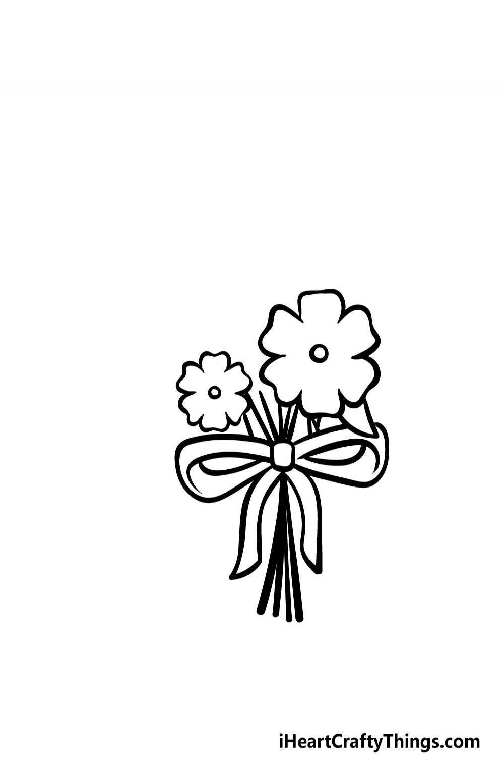 Cartoon Flowers Drawing - How To Draw Cartoon Flowers Step By Step