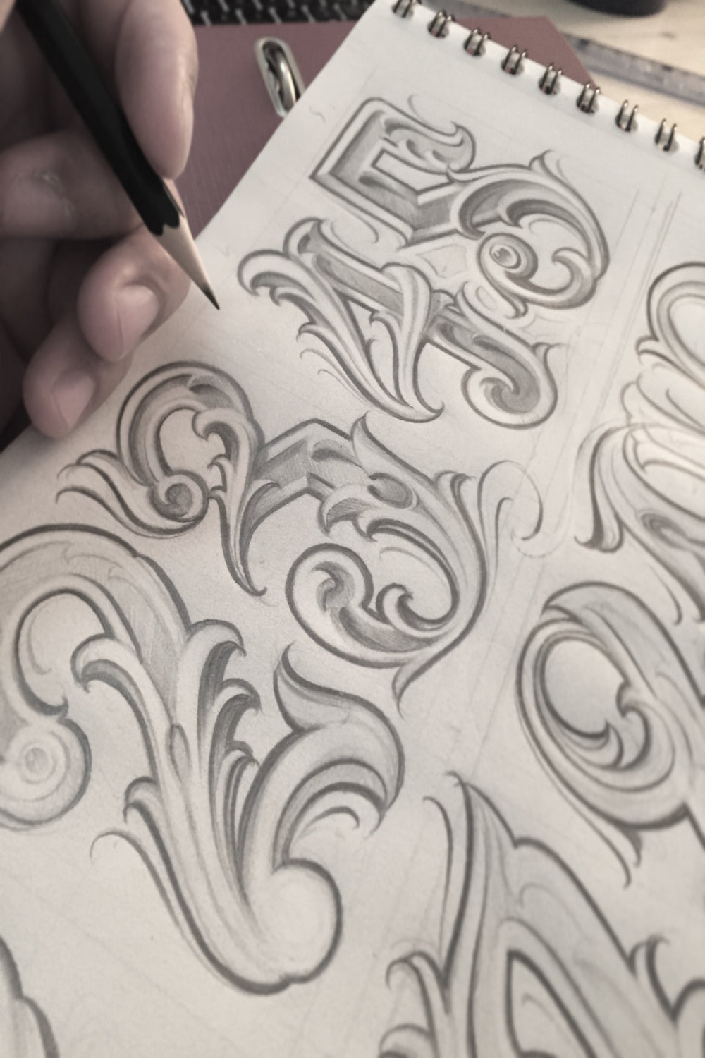 Chicano Numbers - tattoo design download #