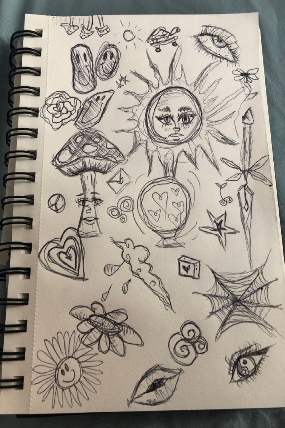 Creative Grunge Sketch Book Inspiration