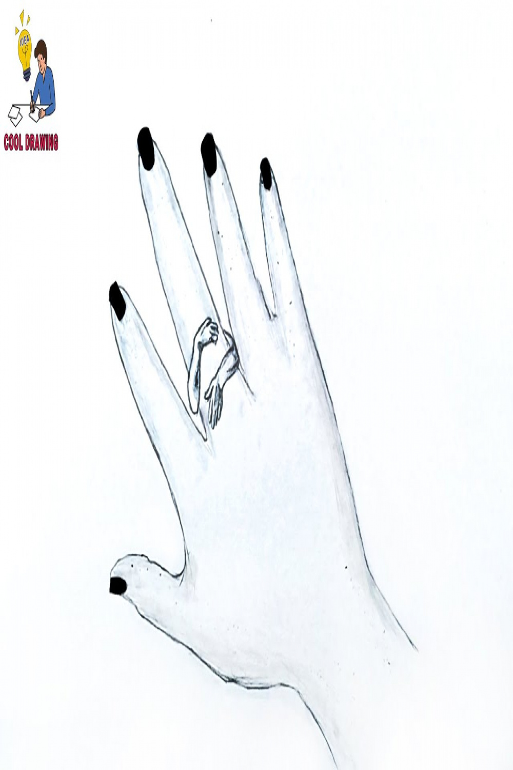 Creative Hand Drawing  Creative drawing Ideas with pencil  Cool drawing  Ideas