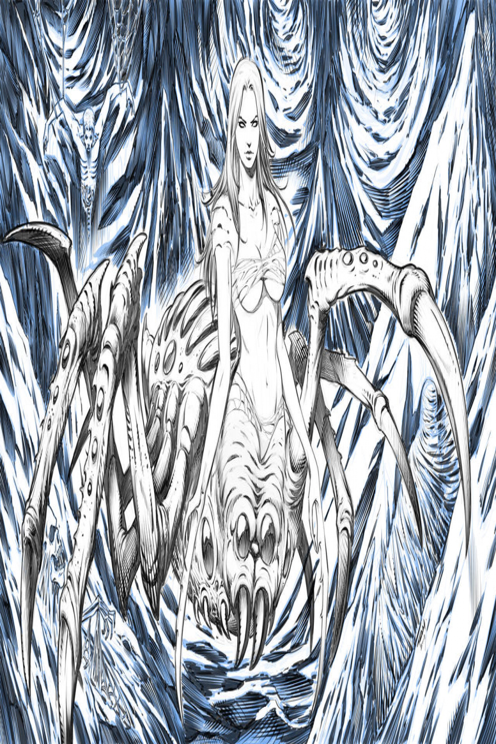 Creature Design - Spider Queen by robertmarzullo on DeviantArt