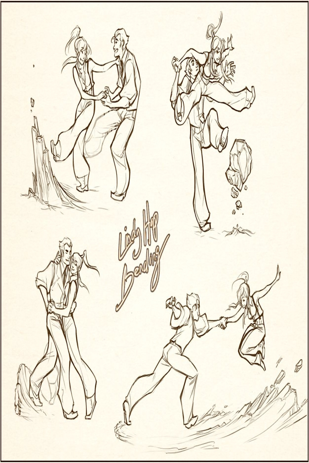 dapperowl  Dancing drawings, Geeky art, Drawing people