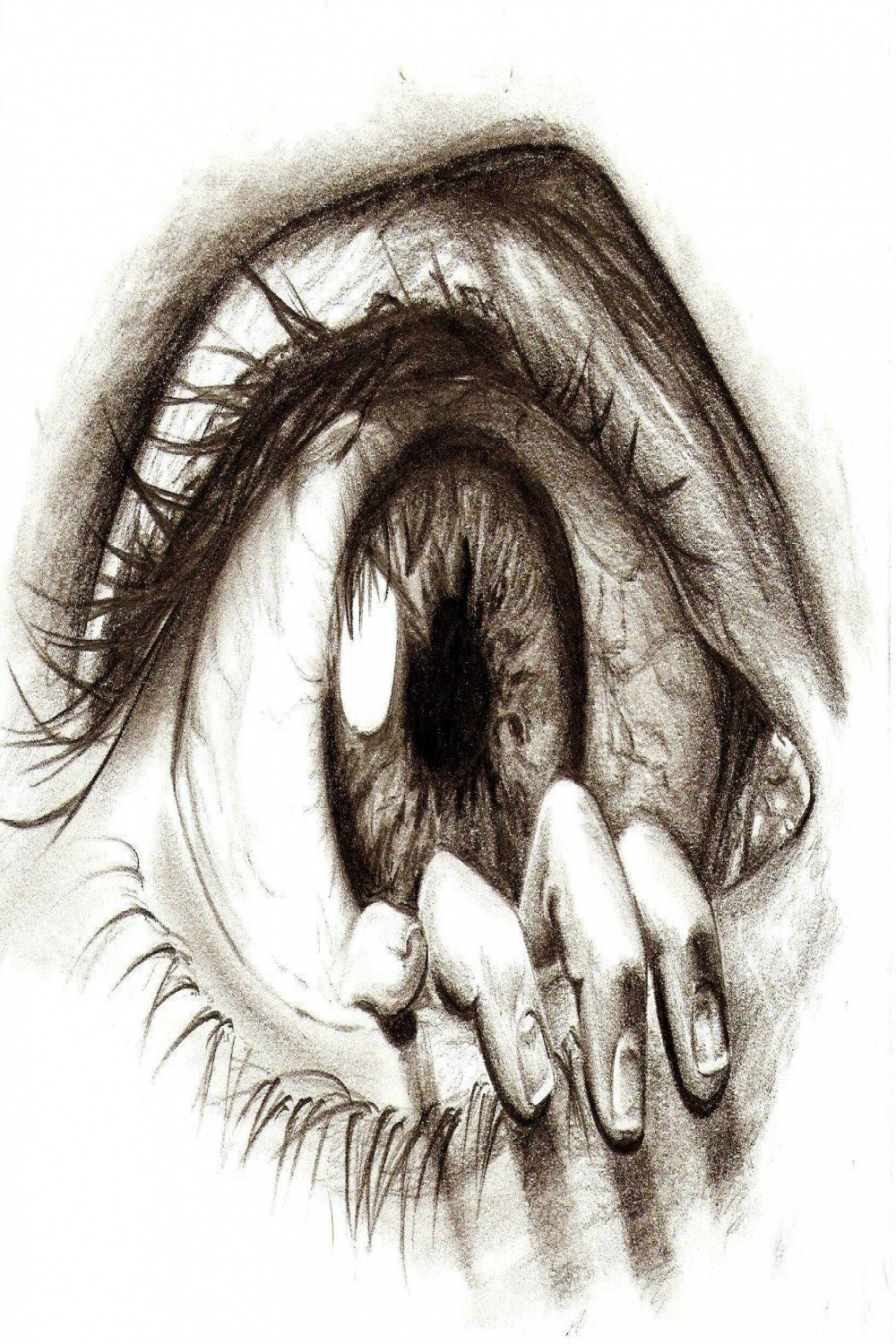 Download Cool Drawing The Eye Wallpaper  Wallpapers