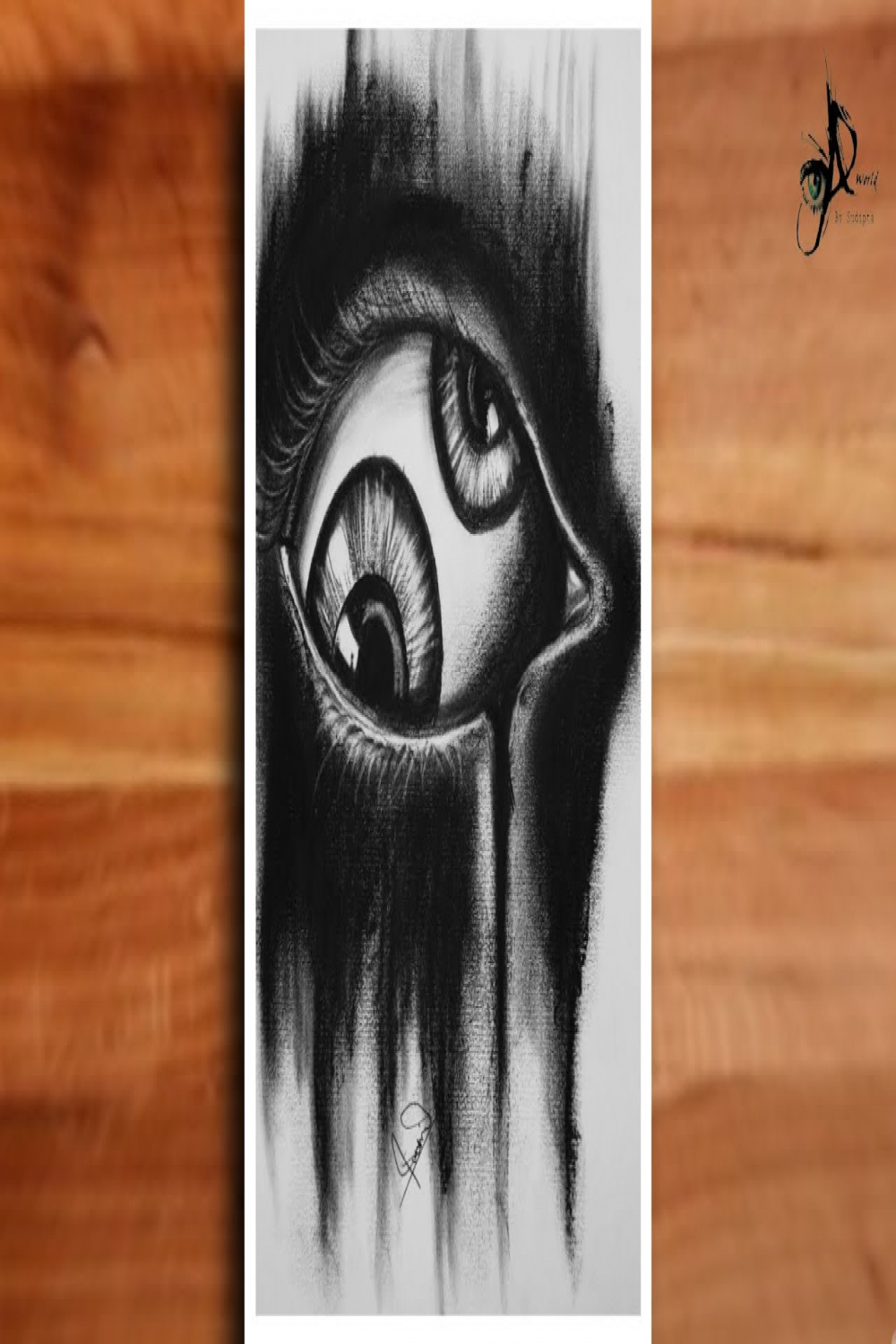 Drawing idea you should try - unique pencil drawing step by step  @Artdreamworld eye drawing