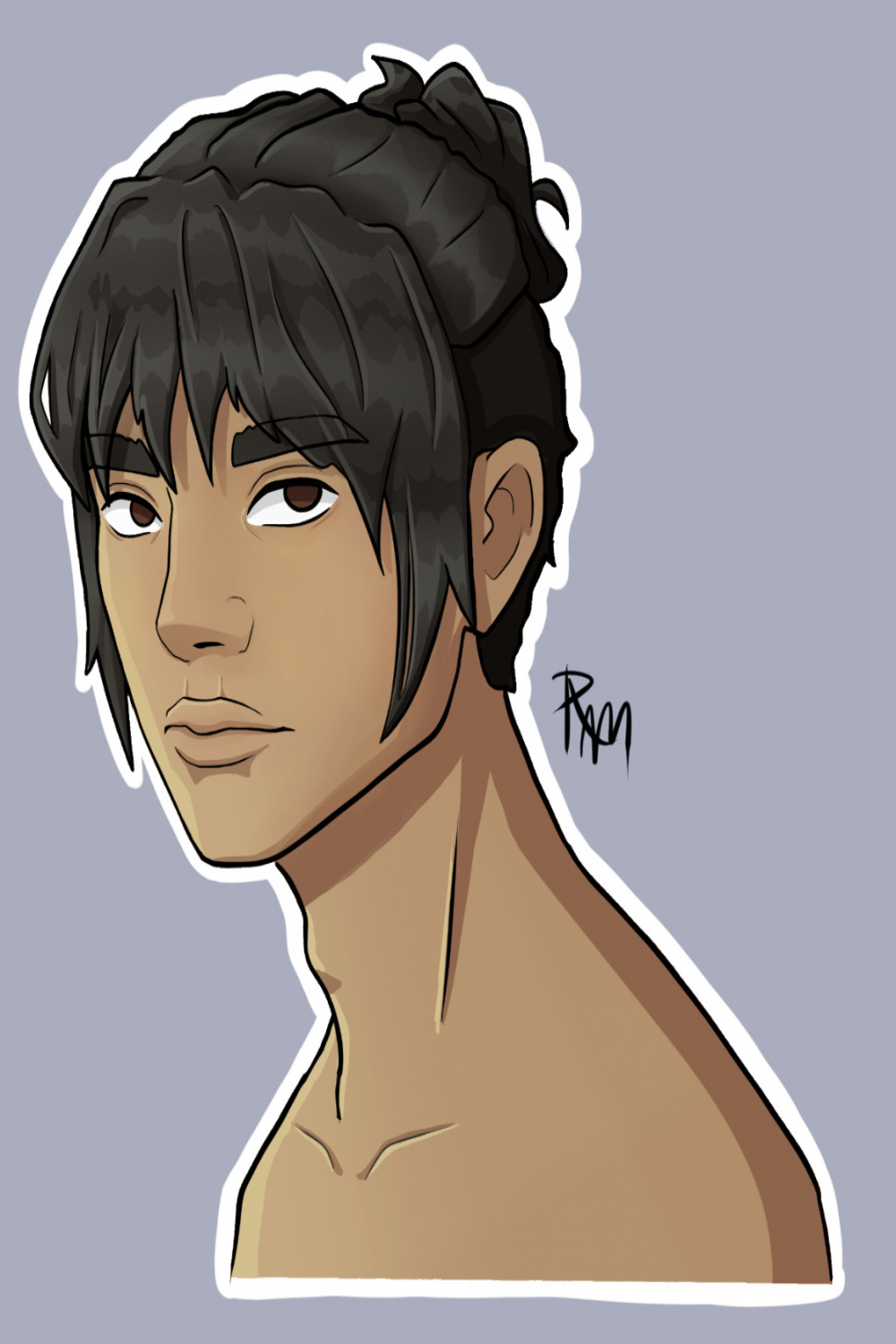 Drawing male / view by MarianaMartins on DeviantArt