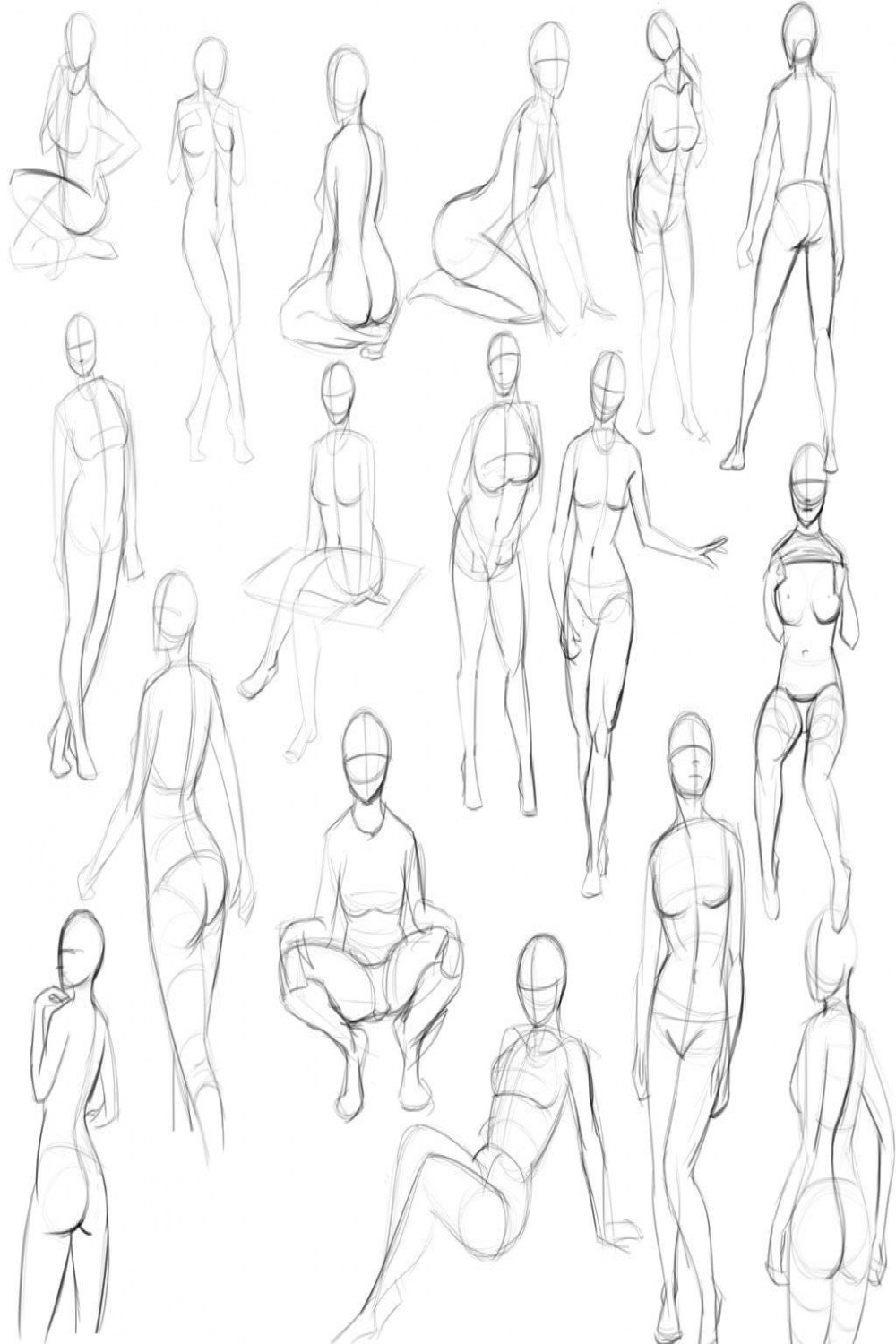 Drawing References v - Imgur  Art reference poses, Human figure