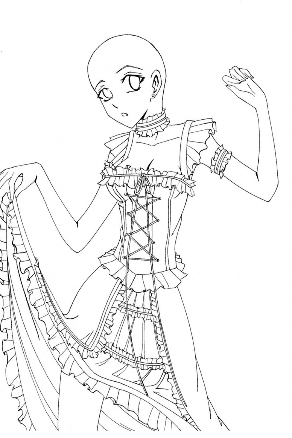 Dress Base by Cleopatrawolf on DeviantArt