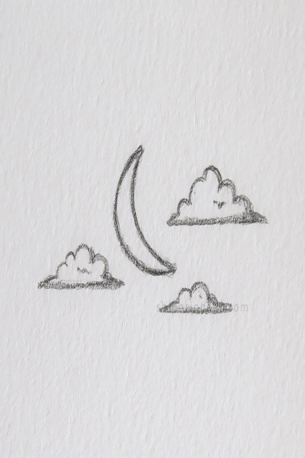 Easy Moon Drawing Ideas