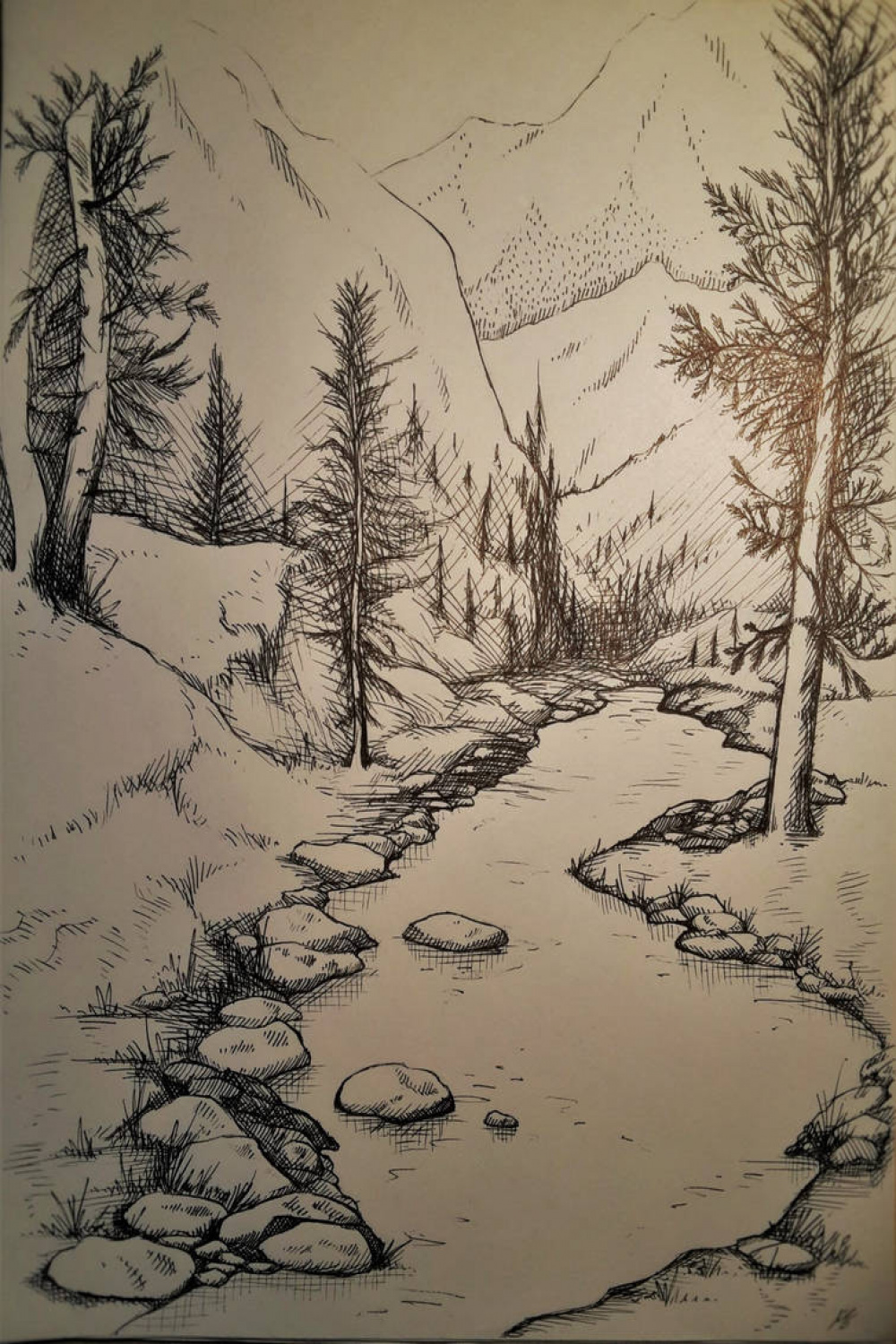 Environment sketch (live reference) by TacticalTomato on DeviantArt