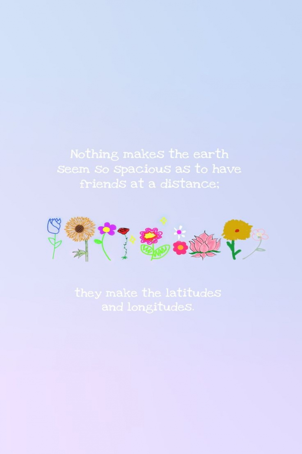 Friends & Flowers in   Pretty wallpaper iphone, Wallpaper