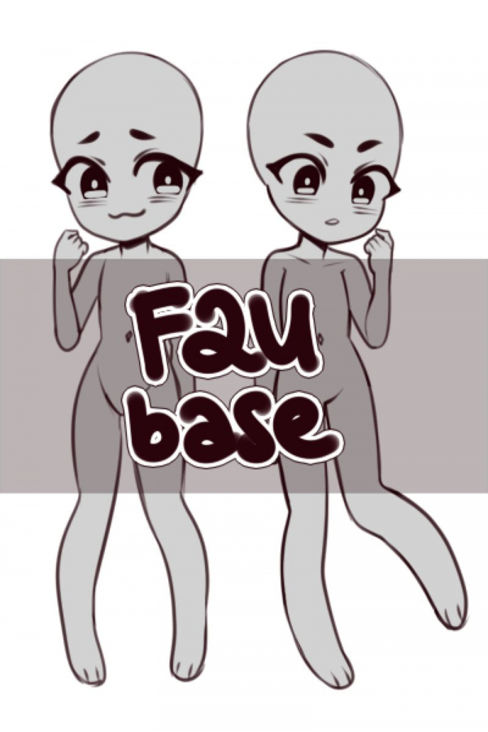 fu bases] by aoiku on @DeviantArt  Drawing base, Drawing