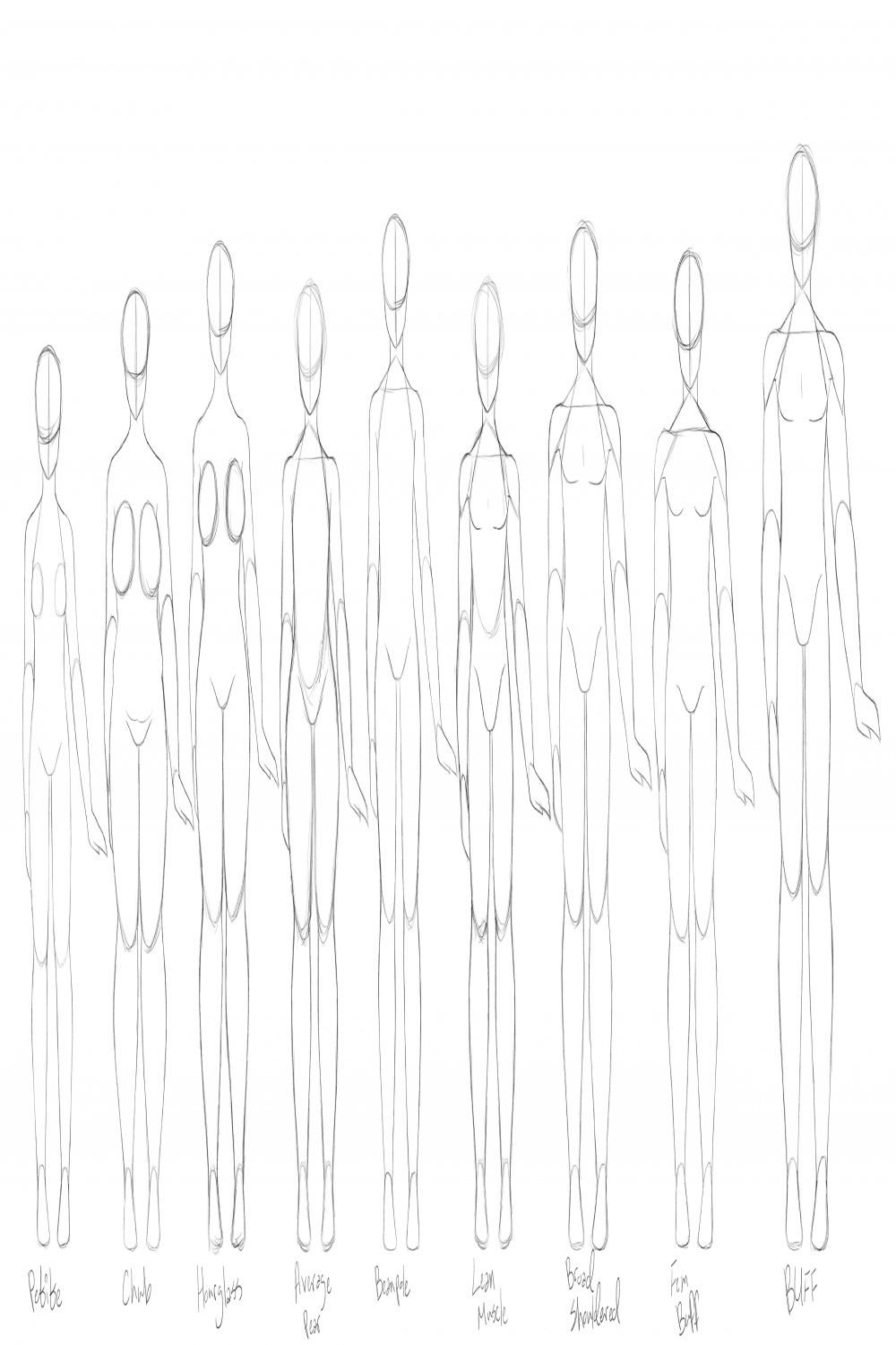 FU] Body Type bases by Ingenious-moron on DeviantArt