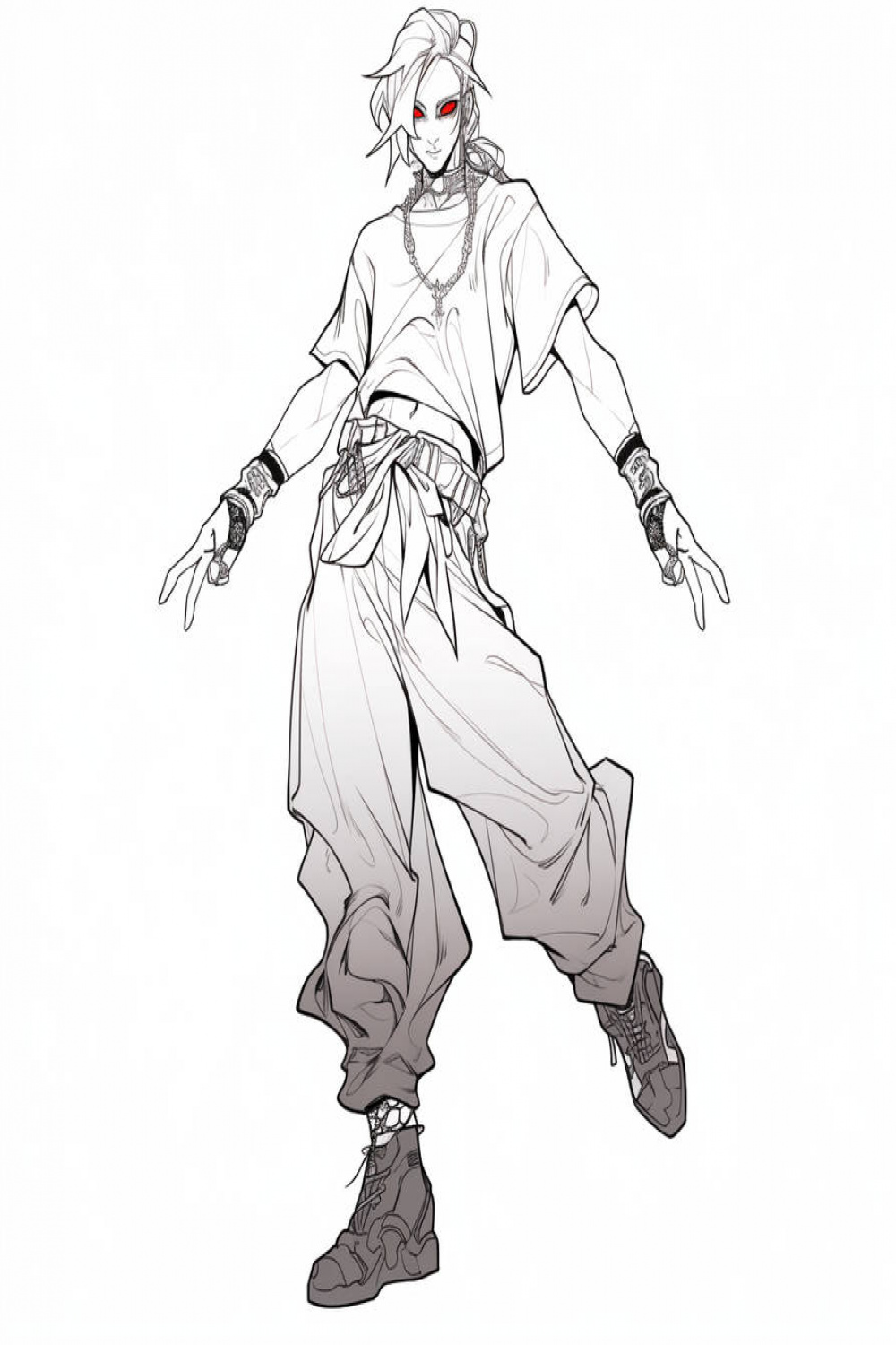 FU] Full Body Male Base // Line Art by JellieAdopts on DeviantArt