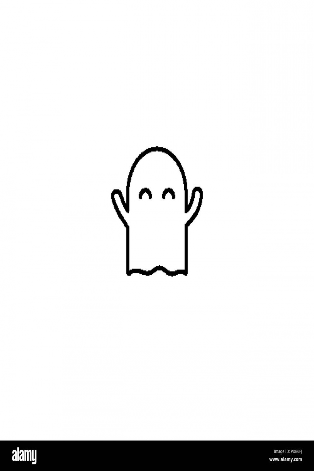 Ghost icon Black and White Stock Photos & Images - Alamy
