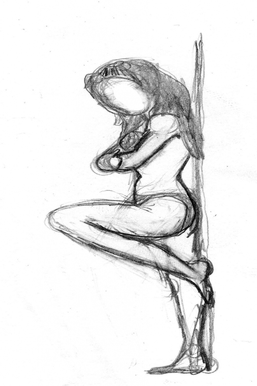 Girl leaning against wall by Crocazill on DeviantArt