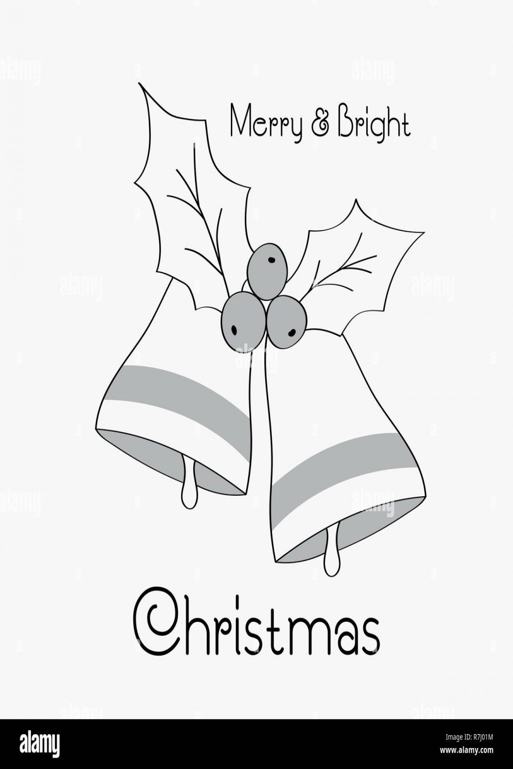 Hand drawn Christmas card
