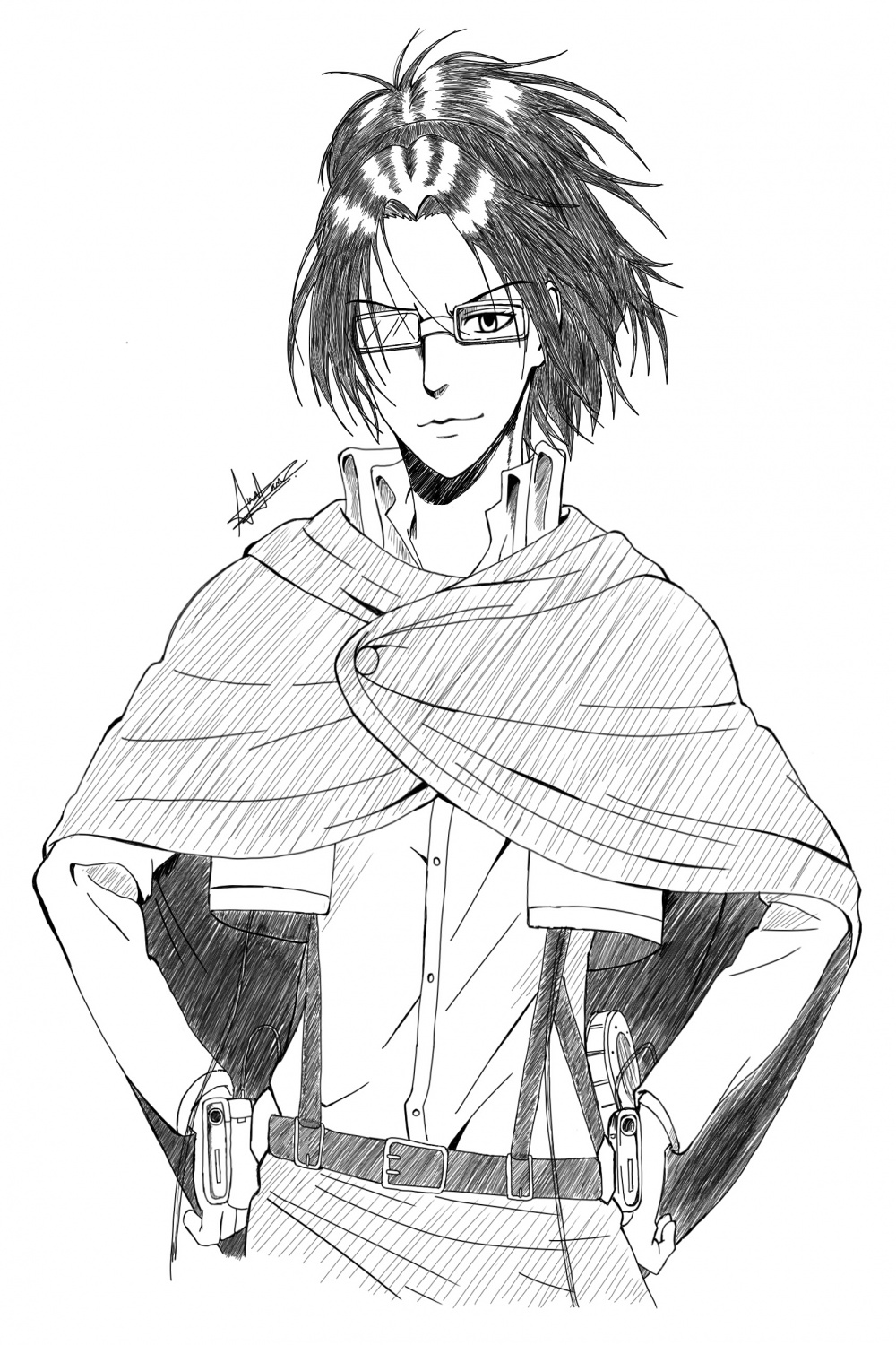 Hanji Zoe Sketch by Anna-Knightley on DeviantArt