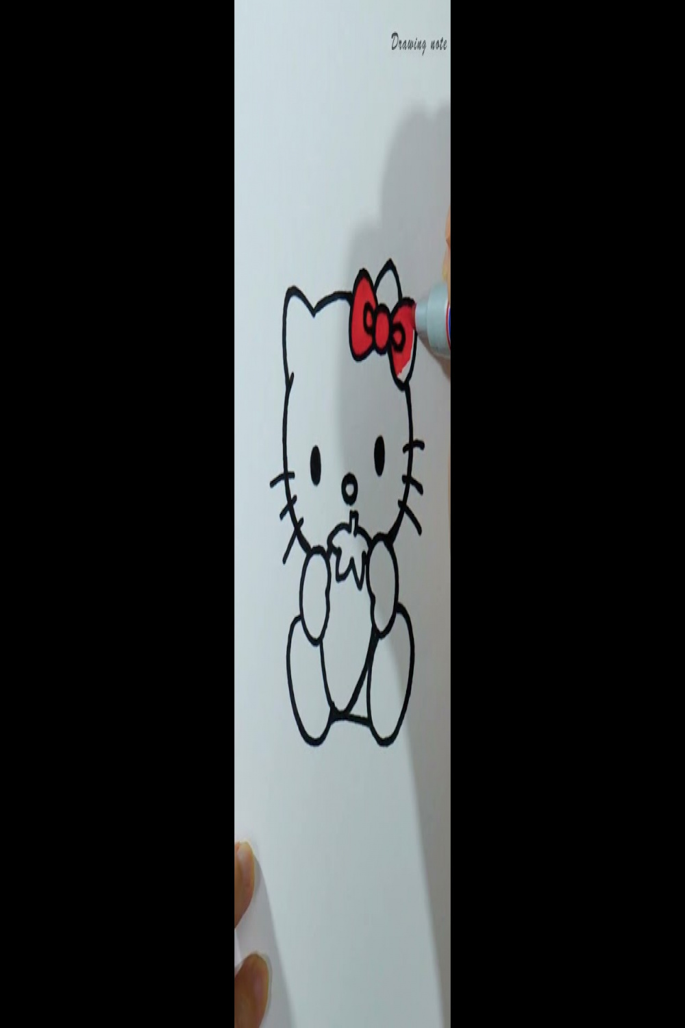 Hello Kitty drawing #shorts