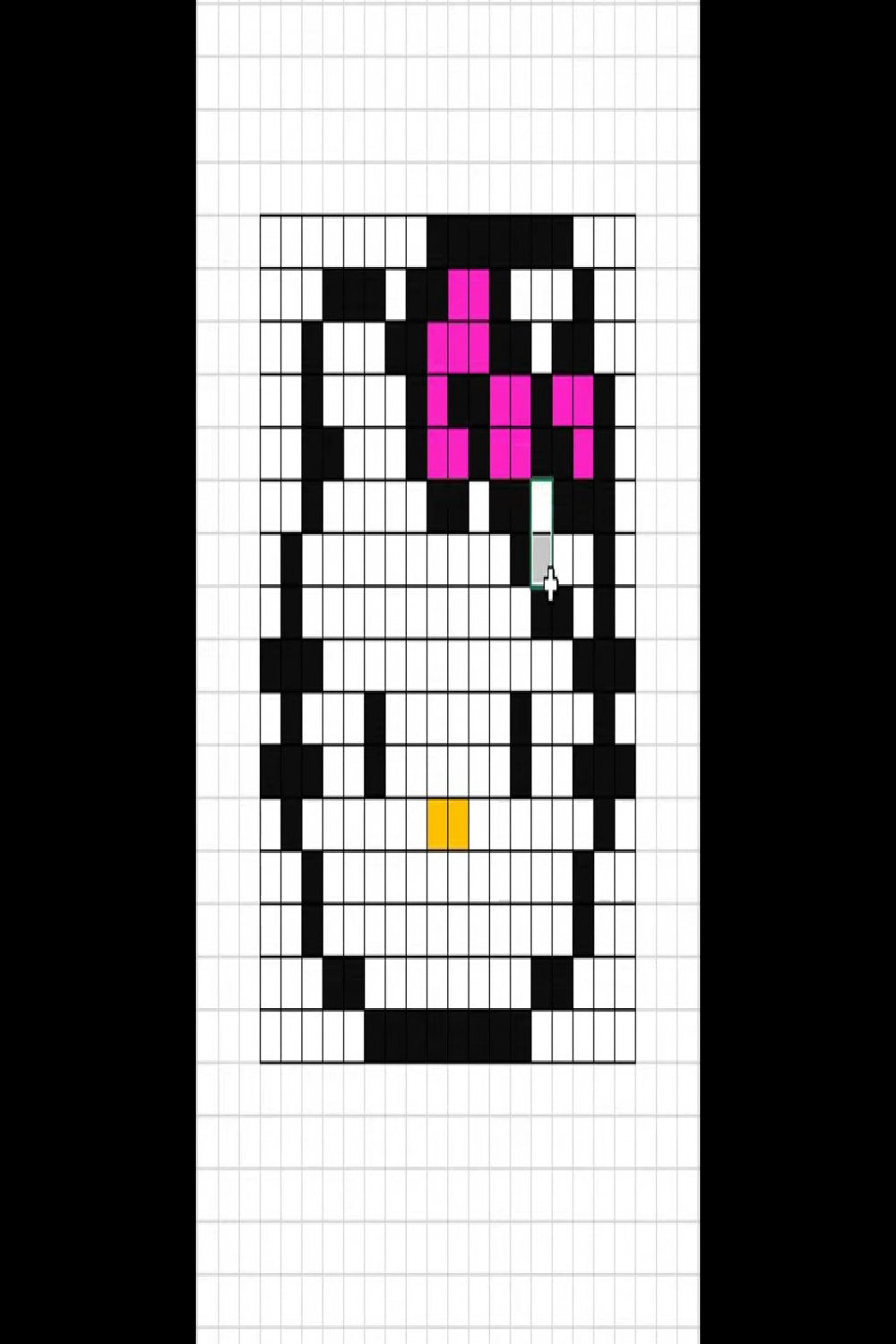 Hello Kitty Pixel Art