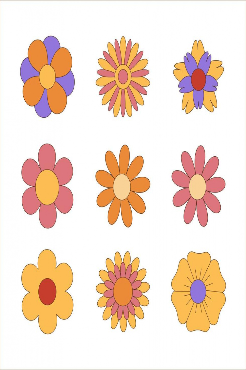 Hippie Flower Vector Art, Icons, and Graphics for Free Download