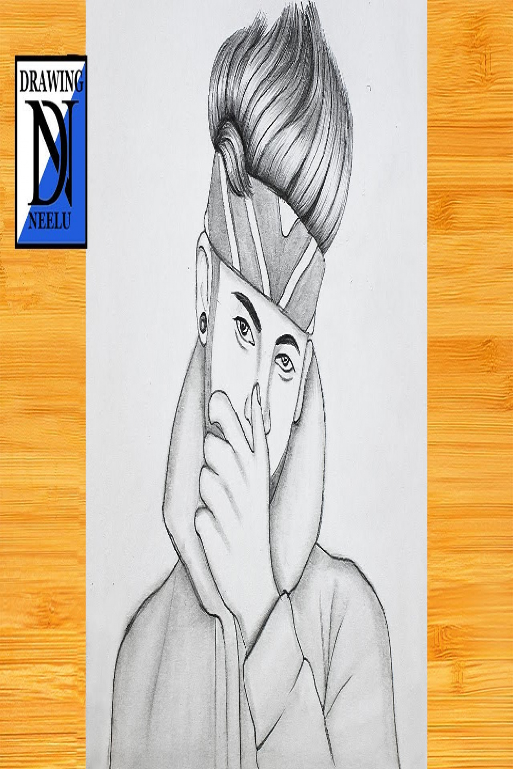 How To Draw a attitude Boy step by step  Pencil sketch for beginner  Boy  drawing easy tutorial