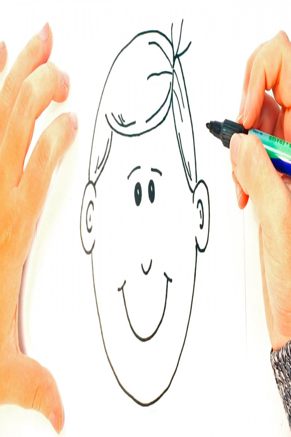 How to draw a Boy for Kids  Boy Face Easy Draw Tutorial