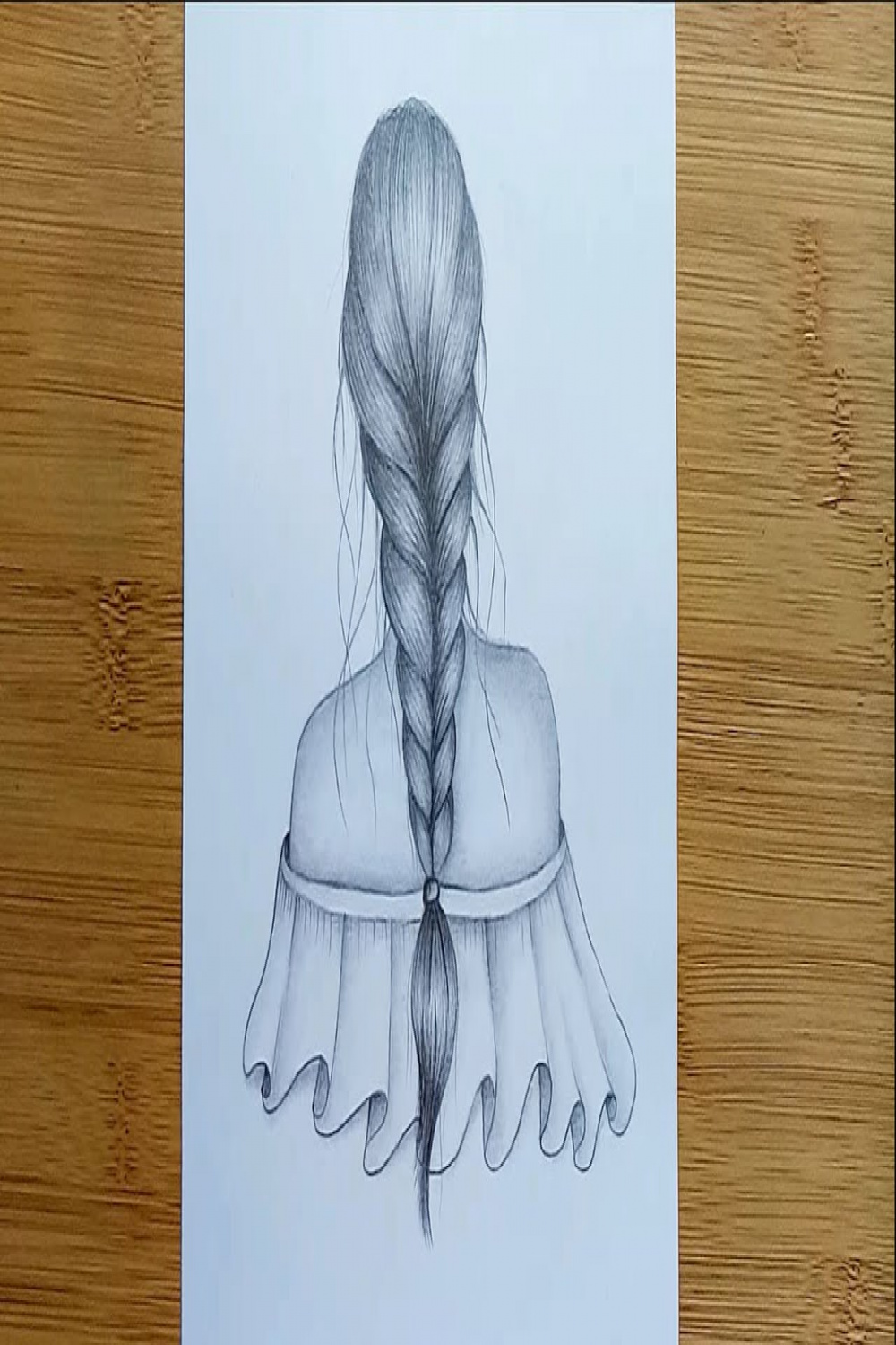 How to draw a girl with Braid Hair  A Plait / Braid: Hair Drawing  Tutorial  Step by Step