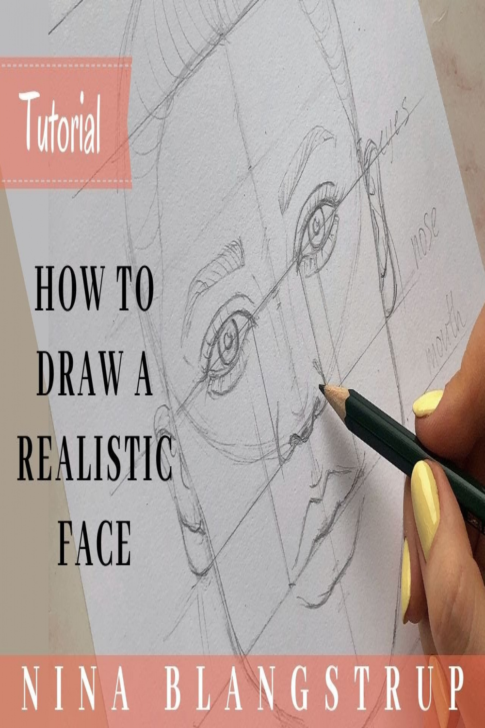 How to Draw a Realistic Face Sketch [Part  of "How to Draw a Face"  Tutorial]