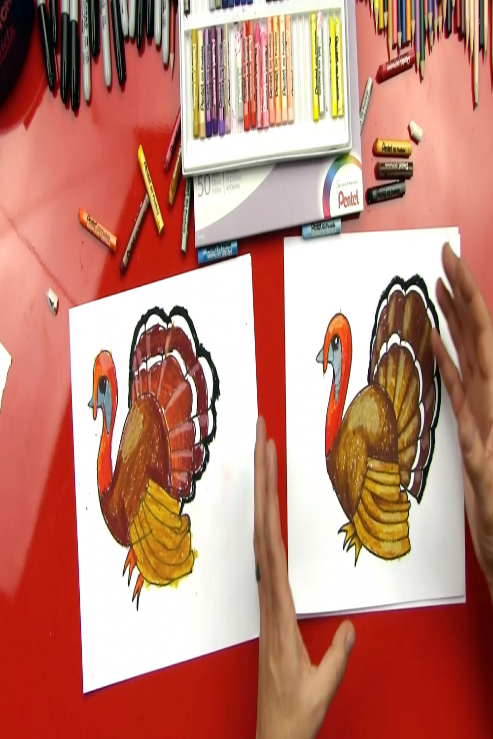 How To Draw A Realistic Turkey - Art For Kids Hub -