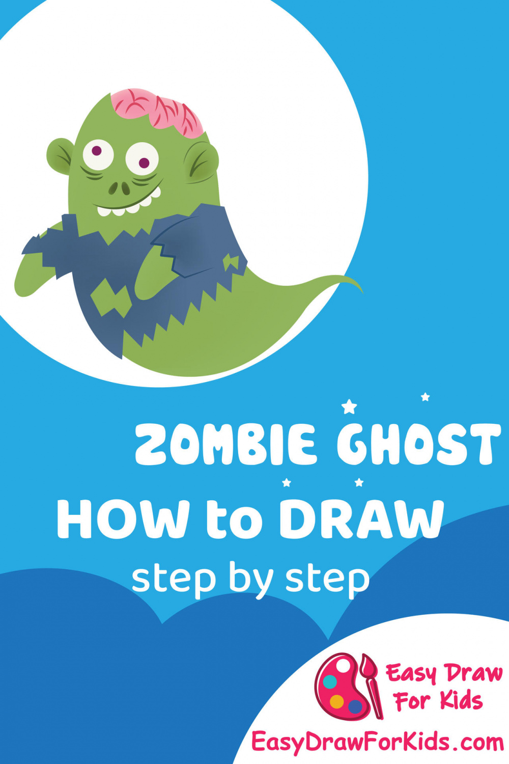 How to Draw a Zombie Ghost by Easydrawforkids on DeviantArt