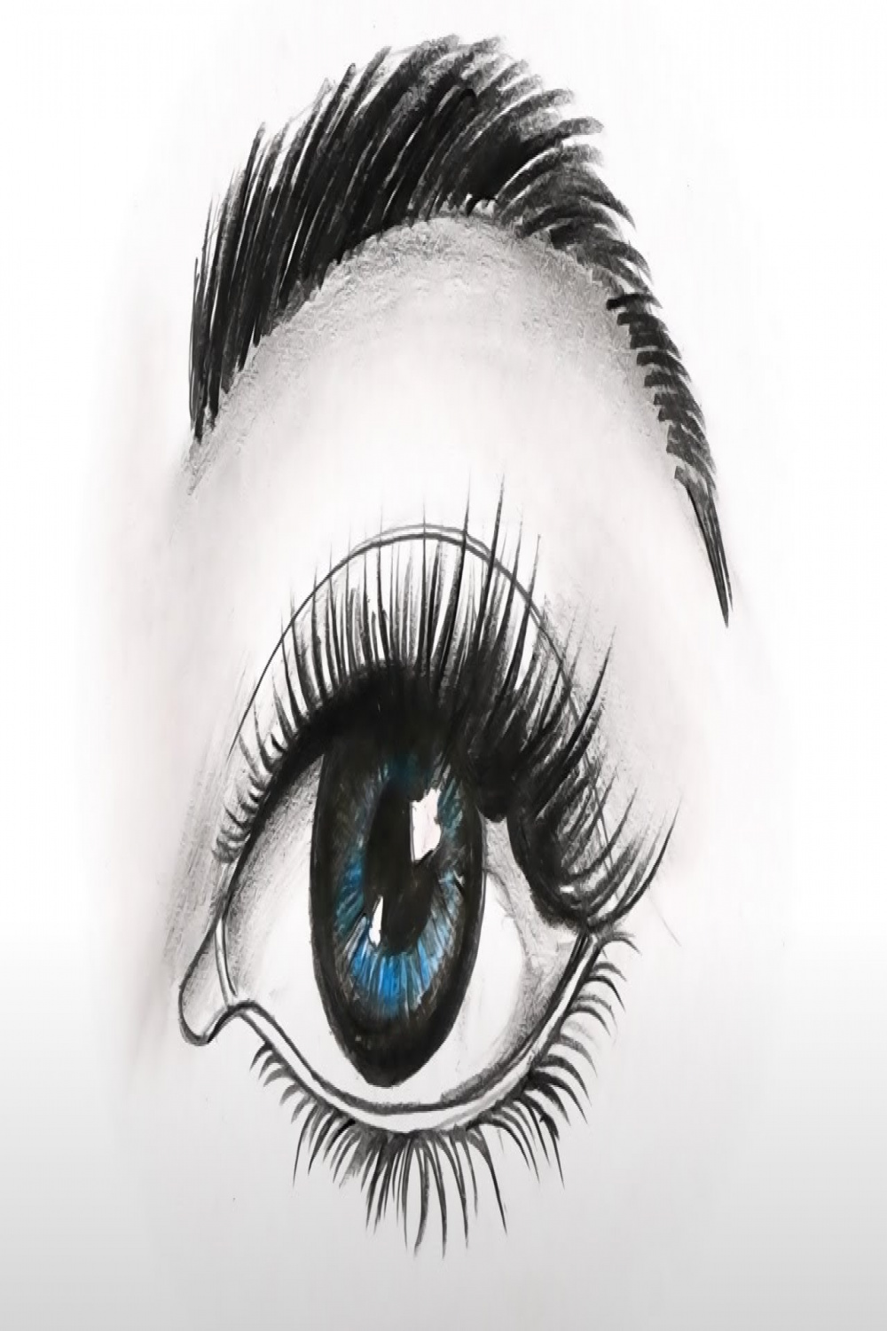 How to Draw an Eye  Eye Drawing  Left Eye Drawing