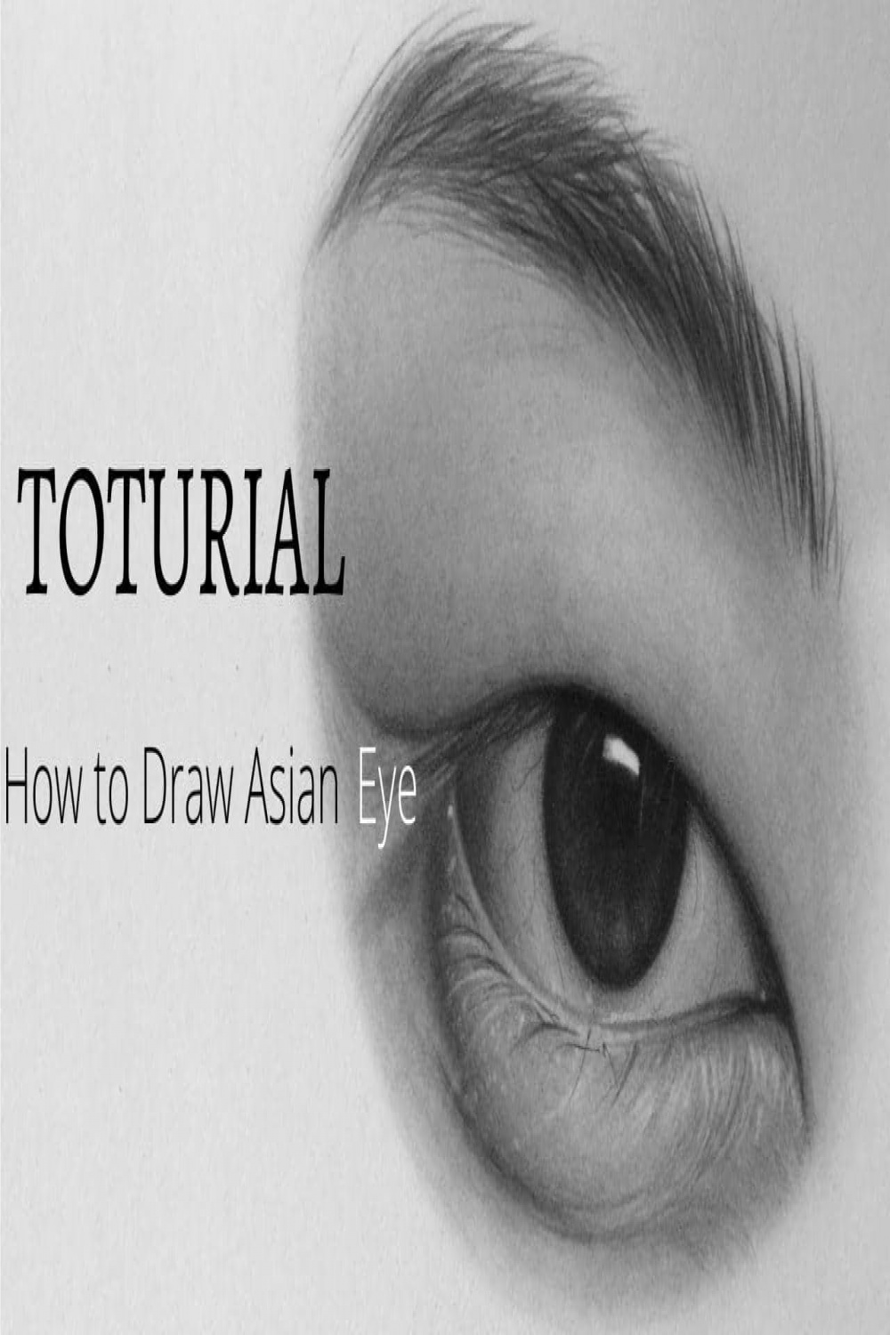 How to Draw Asian Eye  Step by Step  EASY Tutorial  Tutoriel  comment  dessiner les yeux