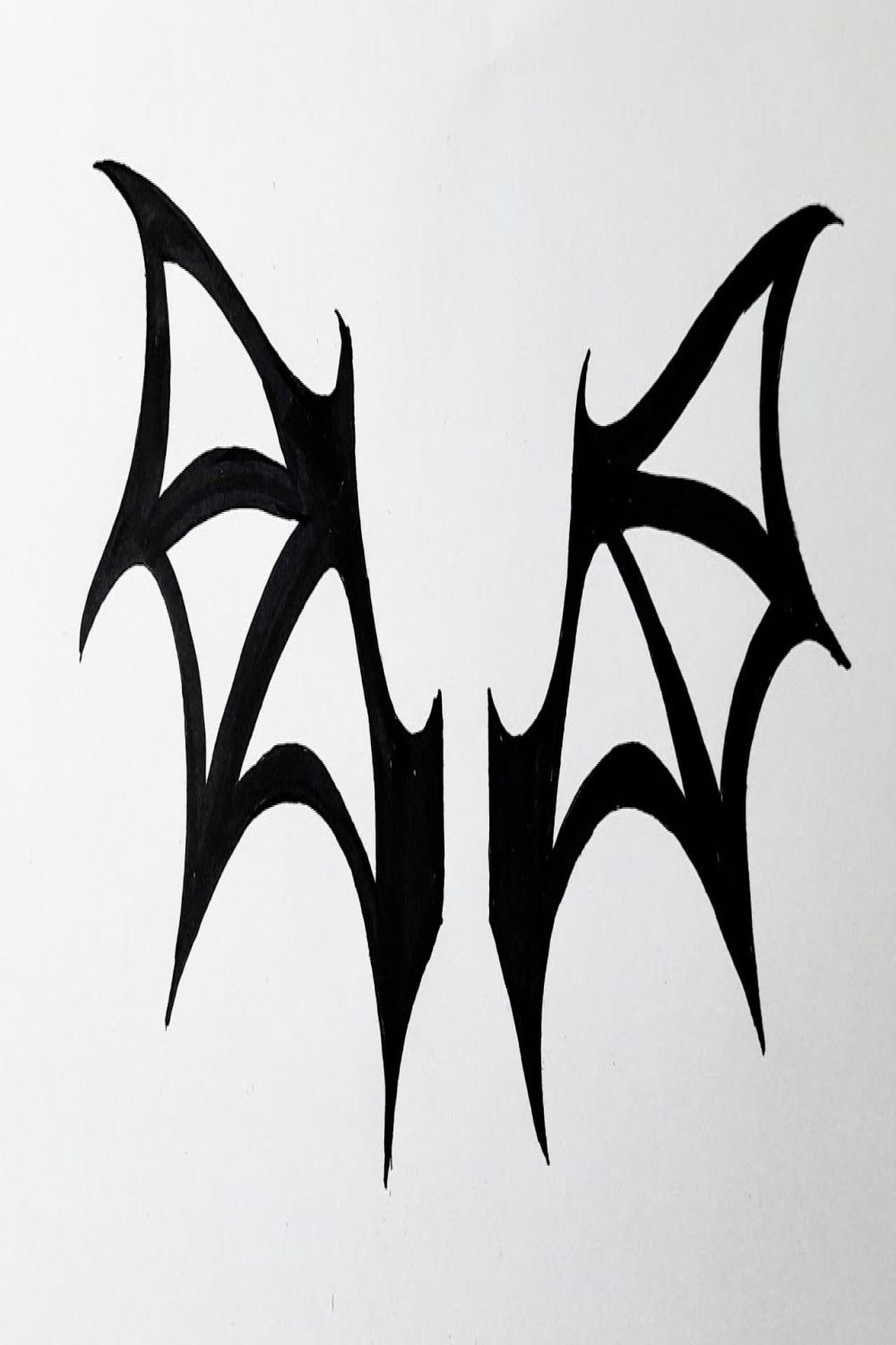 How to draw Bat wings  Wings drawing tutorial