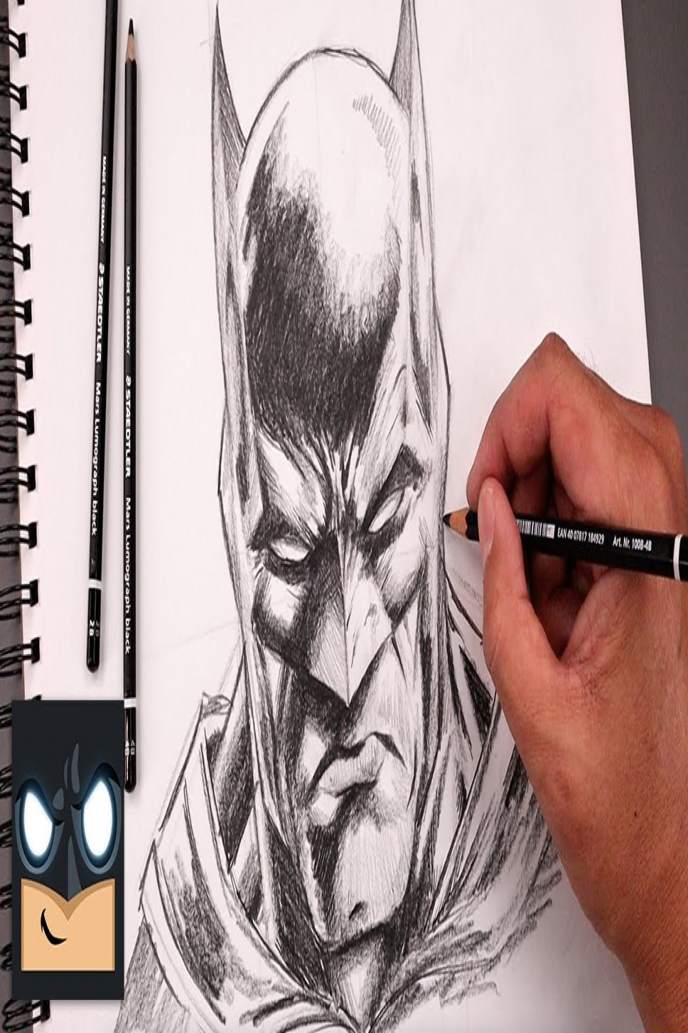 How To Draw Batman  Sketch Saturday Tutorial
