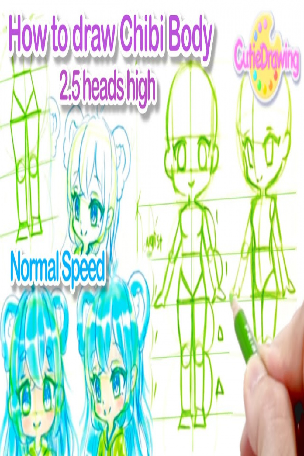 How to draw Chibi body poses with small tips/