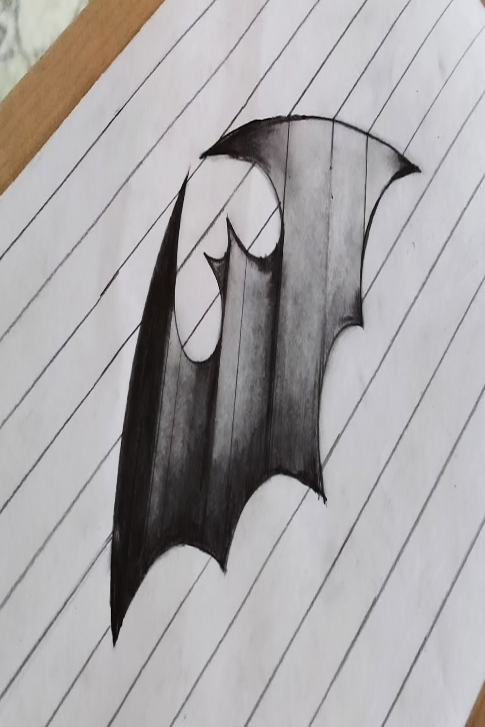 How to draw D bat Step by step for beginners and kids / D Pencil art of  bat logo by yashraj arts