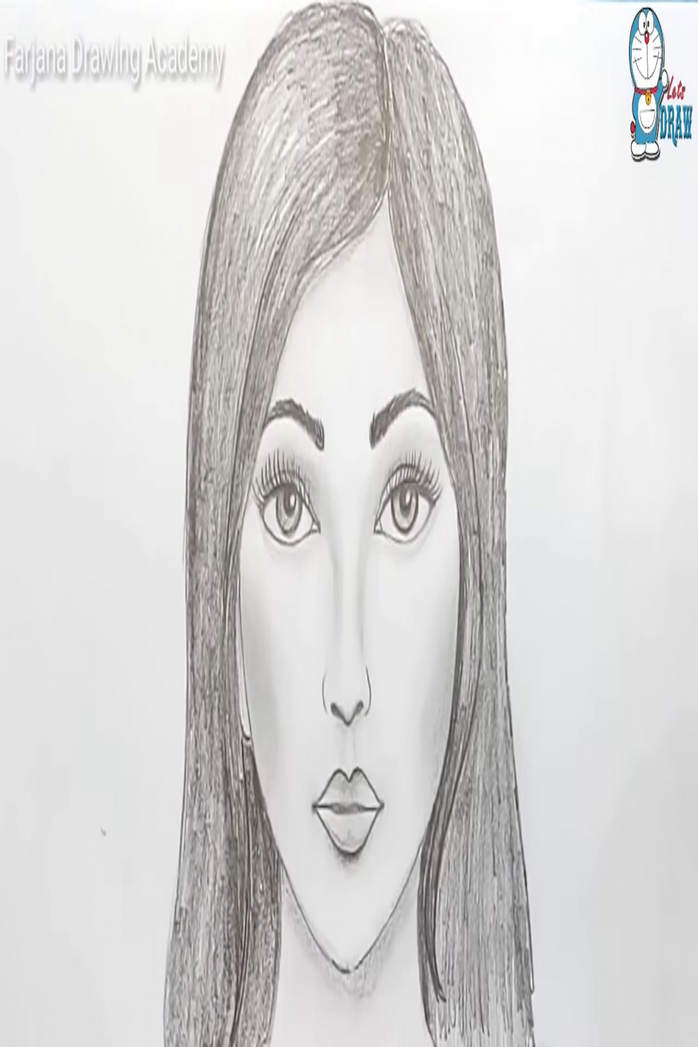 How to draw face for Beginners_ EASY WAY TO DRAW A REALISTIC FACE -  Dailymotion