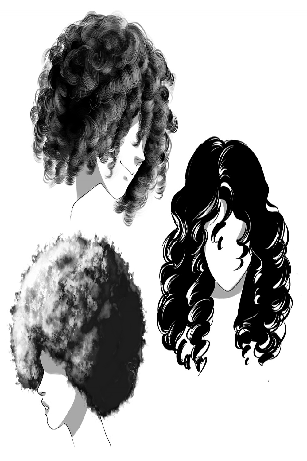 How to Draw Hair  Art Rocket